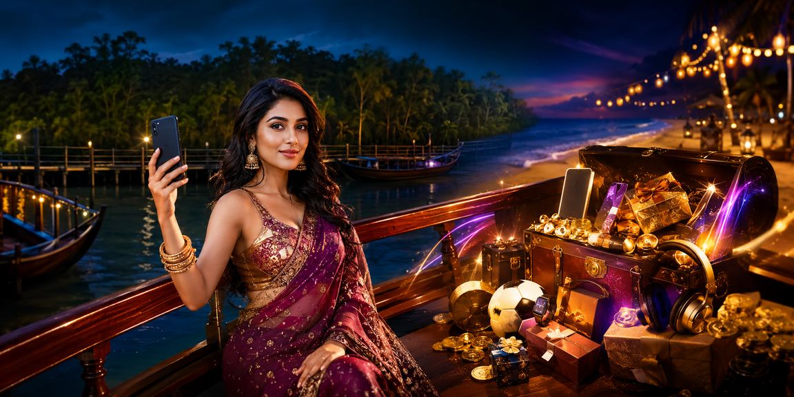 কক্সবাজারে শাড়ি পরা নারী 526 - এ ডিপোজিট করছেন মোবাইলে