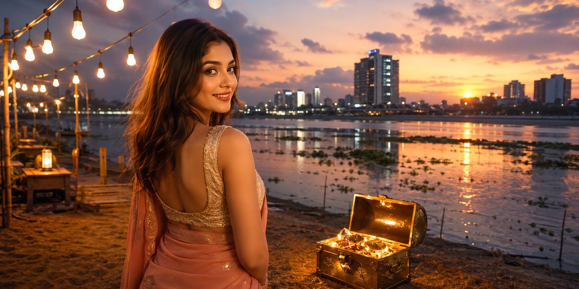 খুলনার সমুদ্র সৈকতে 526 রামি গেম উপভোগ করছেন একজন ব্যবহারকারী